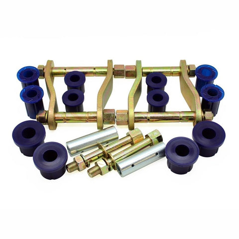SuperPro Rear Greasable Shackle And Bush Kit Fits Holden