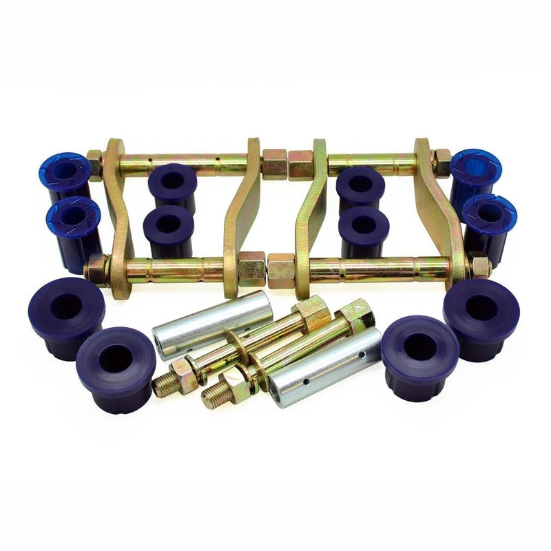 SuperPro Rear Greasable Shackle And Bush Kit Fits Holden