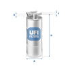 UFI Filters Fuel Filter 31.953.00