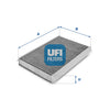 UFI Filters Cabin Air Filter 54.111.00