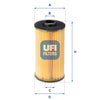 UFI Filters Oil Filter 25.038.00