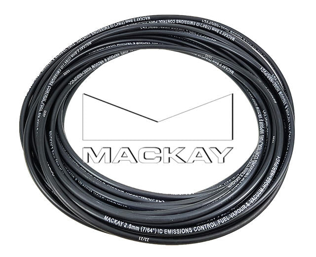 Mackay Vacuum Hose 2.8mm (7/64 In) Id X 15M EFV03X15
