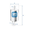 UFI Filters Fuel Filter 31.831.00