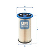 UFI Filters Fuel Filter 26.038.00