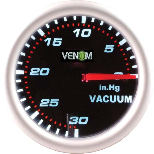 Haigh Gauge Venom 2In Vacuum Black Face GV02VA