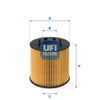 UFI Filters Oil Filter 25.033.00
