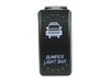 Superior Engineering Rocker Switch Bumper Light Bars Blue LED (Each)