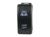 Superior Engineering Rocker Switch Camp Light Blue LED (Each)