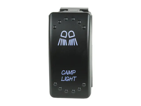 Superior Engineering Rocker Switch Camp Light Blue LED (Each)