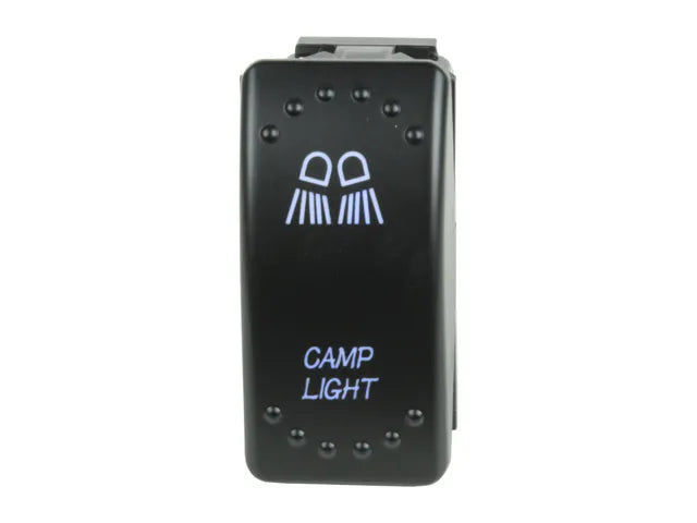 Superior Engineering Rocker Switch Camp Light Blue LED (Each)