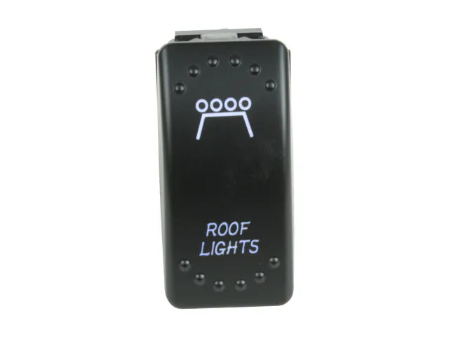 Superior Engineering Rocker Switch Roof Lights Blue LED (Each)
