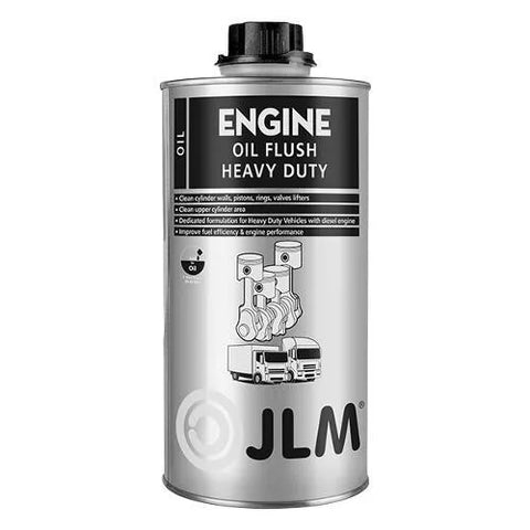 JLM Engine Oil Flush Heavy Duty 1000mL - Use Every Oil Change 20-40Ltr Cap