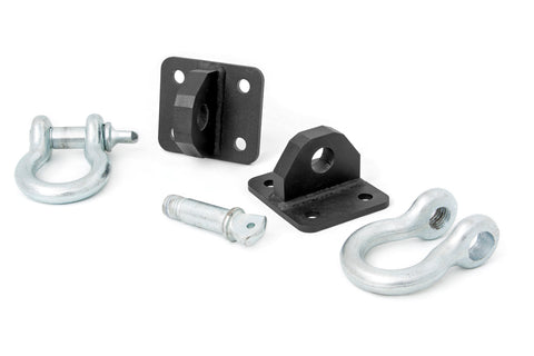 D Ring Shackles and Mounts TJ Stubby XJ Winch Jeep Cherokee XJ (84-01)/Wrangler TJ (97-06)