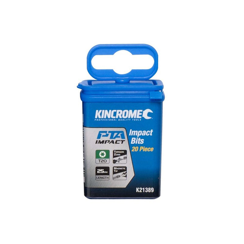 Kincrome Impact Bit Torx T20 25Mm 20Pk K21389