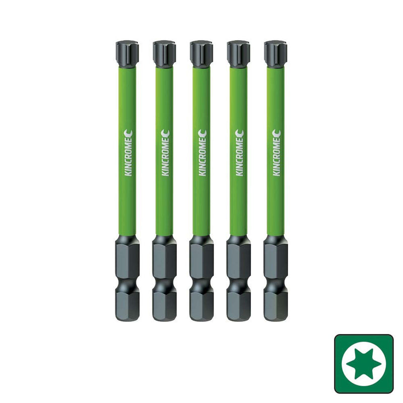 Kincrome Impact Bit Torx T20 75Mm 5Pk K21396