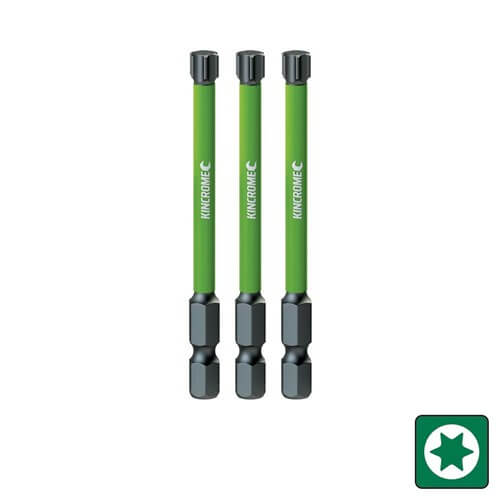 Kincrome Impact Bit Torx T20 75Mm 3Pk K21395