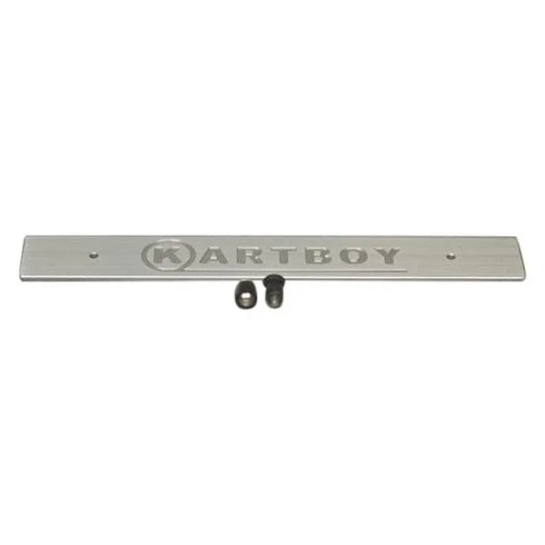 Kartboy Front License Plate Delete (Subaru) Silver — fits Subaru Liberty Wagon GT Spec B