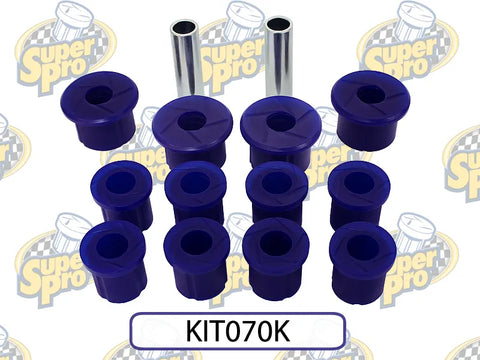 SuperPro Leaf Spring Bush Kit - Rear (Colorado/D-Max/Rodeo)