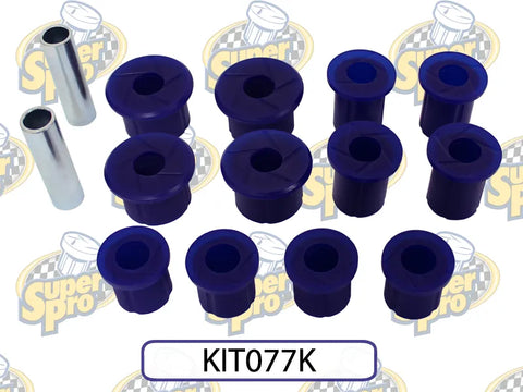 SuperPro Leaf Spring Bush Kit - Rear (Hilux 88-05)