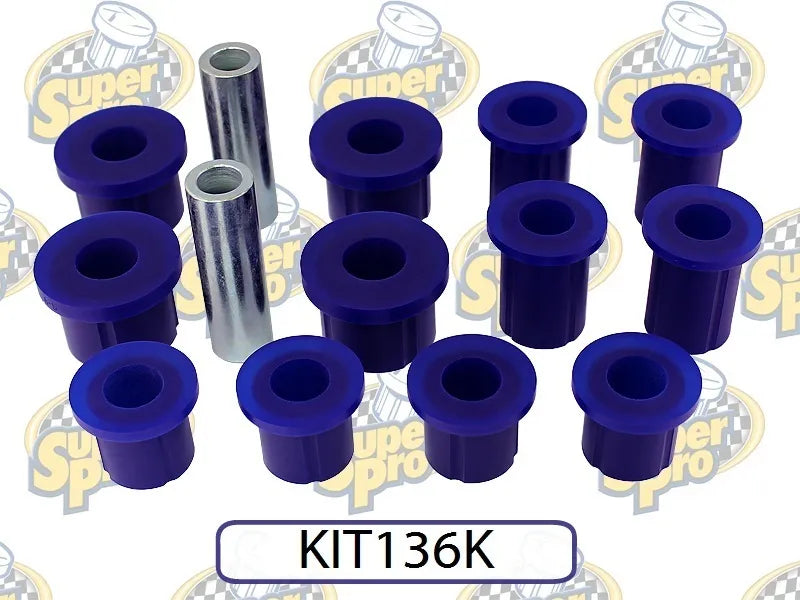 SuperPro Leaf Spring Bush Kit - Rear (Navara D22)