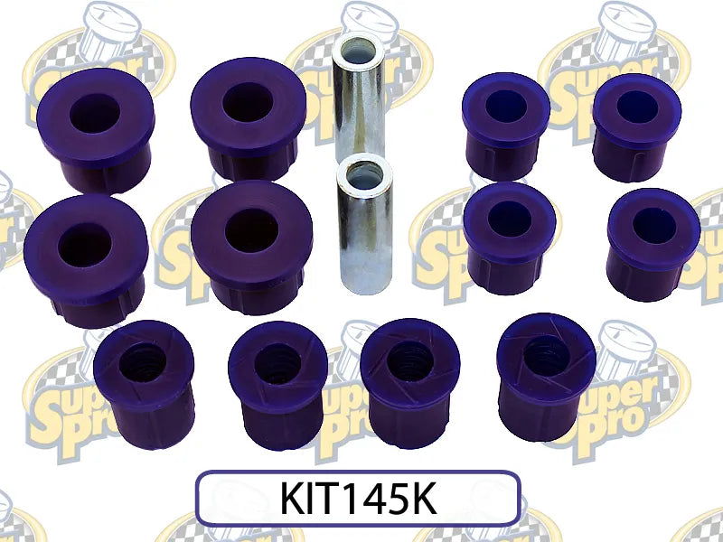 SuperPro Leaf Spring Bush Kit - Rear (Ranger PJ, PK/BT-50) — fits Ford Ranger