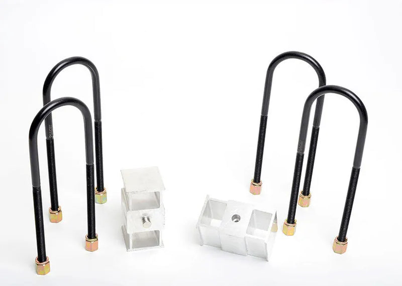 Whiteline Rear Lowering Block Kit 2.5in (Triton ME-MK 86-06) suits 75mm wide U-Bolt