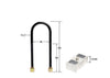 Whiteline Rear Lowering Block Kit 1.5in (Triton ME-MK 86-06) suits 85mm wide U-Bolt