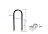 Whiteline Rear Lowering Block Kit 2.0in (Triton ME-MK 86-06) suits 85mm wide U-Bolt