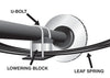 Whiteline Rear Lowering Block Kit 2.5in (Triton ME-MK 86-06) suits 85mm wide U-Bolt