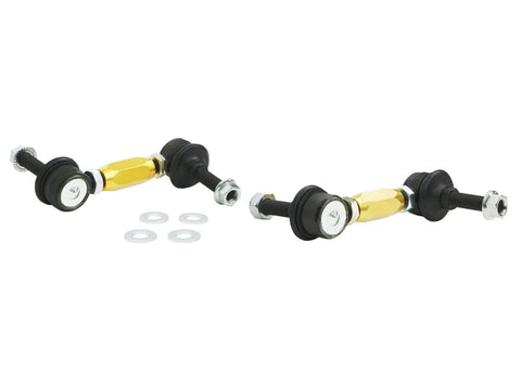 Whiteline Sway Bar - Link Assembly H/Duty Adj Steel Ball - 10mm ball stud - 90-115mm