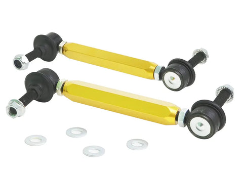Whiteline Sway Bar - Link Assembly H/Duty Adj Steel Ball - 10mm ball stud - 175-200mm