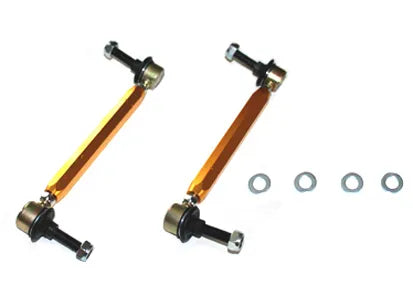 Whiteline Sway Bar - Link Assembly H/Duty Adj Steel Ball - 10mm ball stud - 215-240mm — fits Hyundai I20