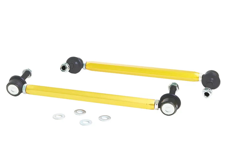 Whiteline Sway Bar - Link Assembly H/Duty Adj Steel Ball - 10mm ball stud - 275-300mm
