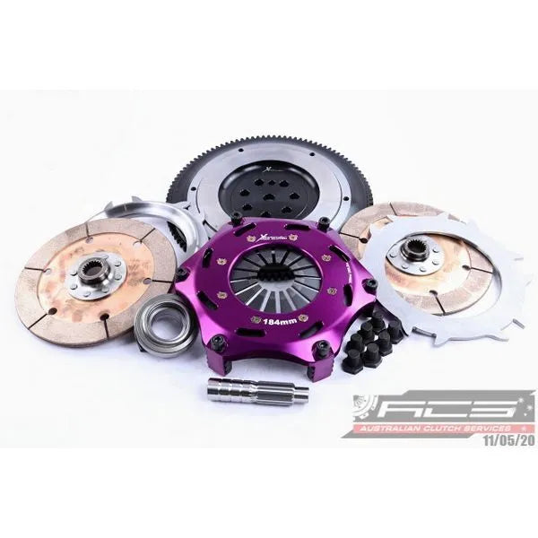 Xtreme Clutch KMI18524-2E 184mm Rigid Solid Ceramic Twin