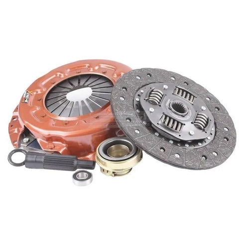 Xtreme Clutch 225mm Sprung Organic Clutch Kit (KIT PER MITS EXP/DELICA 2.5L)