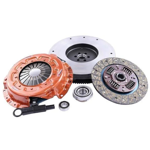 Xtreme Clutch 225mm Sprung Organic Clutch Kit Incl SMF (KIT HD MITS PAJERO 2.5L inc F/W)