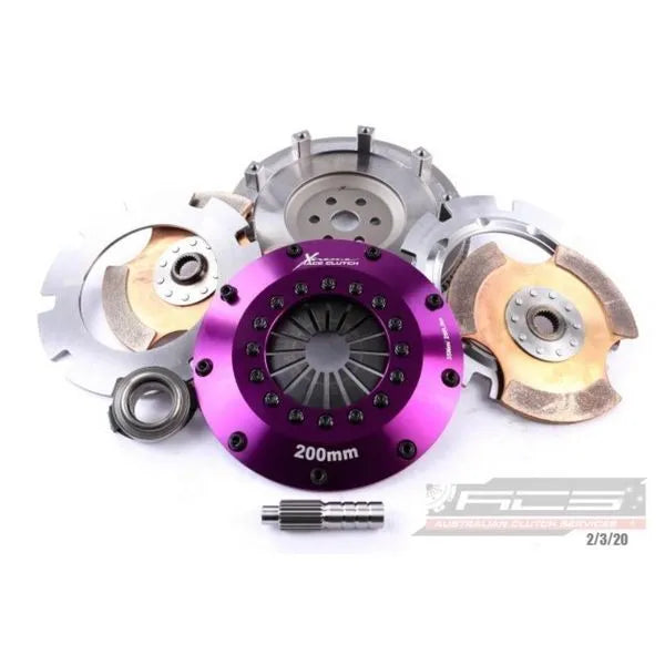 Xtreme Clutch KMZ20524-2E 200mm Rigid Solid Ceramic Twin