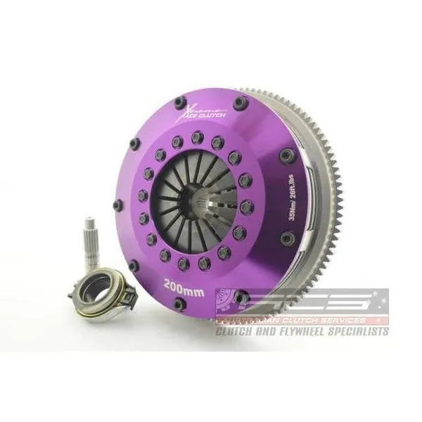 Xtreme Clutch KNI20524-2B 200mm Sprung Ceramic Twin Plate