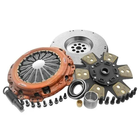 Xtreme Clutch 250mm Race Sprung Ceramic Clutch Kit Incl SMF (KIT HD NISSAN NAVARA 2.5L inc SMF) (image 2)