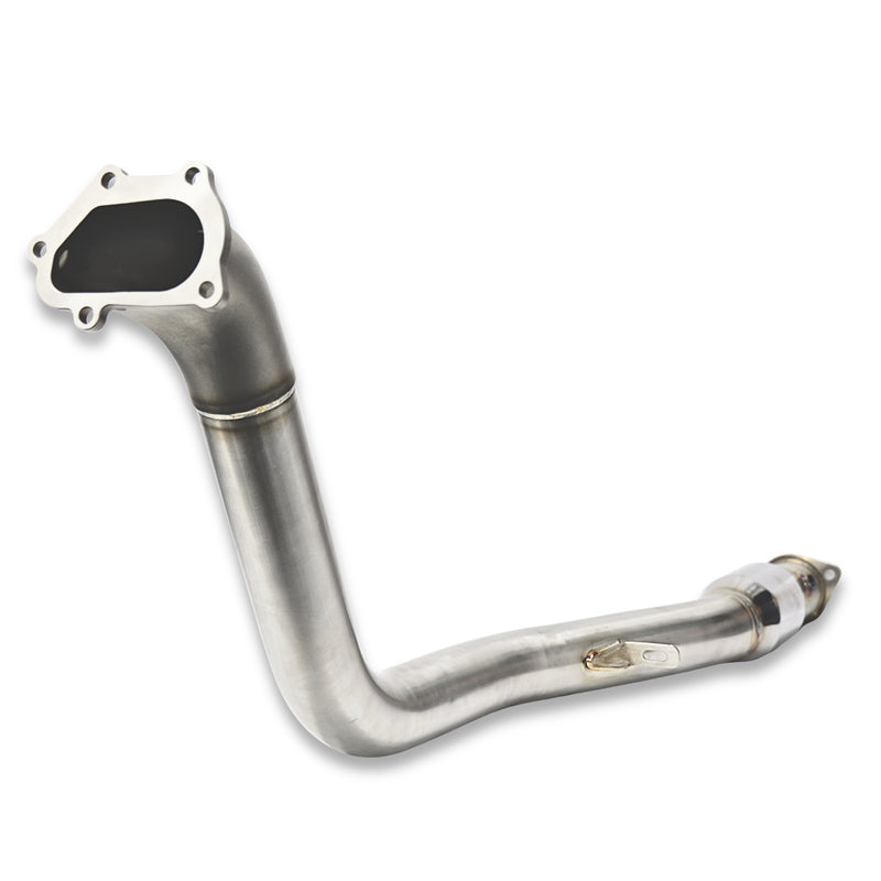 Korsh Catted Downpipe - Manual (WRX 08-14/STI 08-21/Forester XT 08-13/Liberty 07-09) — fits Subaru Forester