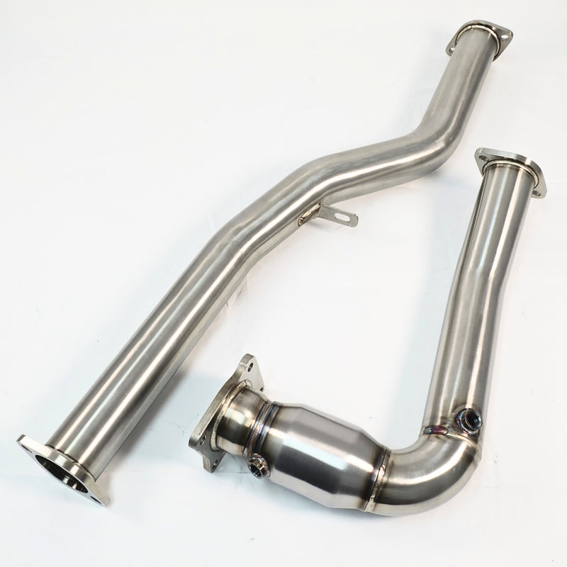 Korsh Auto Catted J-Pipe - 200 Cell Cat (WRX/Levorg/Forester XT 15+)
