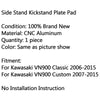 Kawasaki VN900 CLASSIC CUSTOM Generic Side Kickstand Support Plate Foot Pad