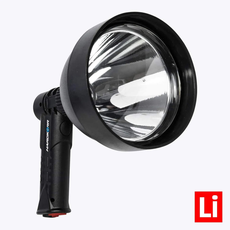 Hardkorr LED Hand Held Lithium Rechargeable Spotlight - 2000LM