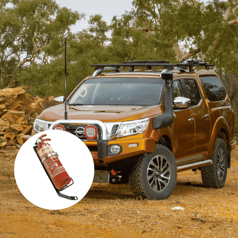 Kap Industries Fire Extinguisher Bracket to suit Navara