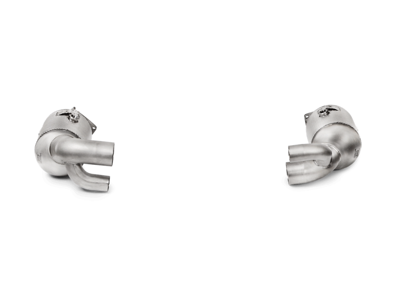 Akrapovic Link Pipe Set with Cat (991.2 Carrera 16+)