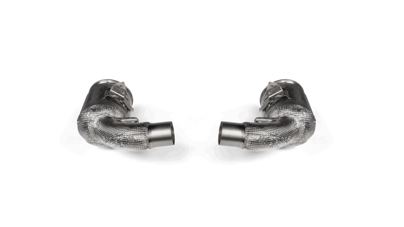 Akrapovic Link Pipe Set SS (992 Turbo/Turbo S 20+)