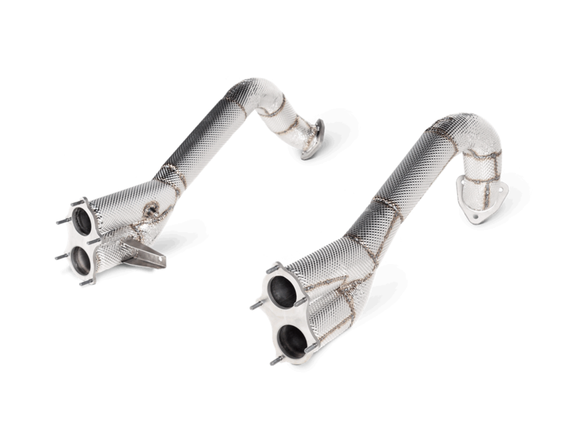 Akrapovic Link Pipe Set Titanium (718 Cayman GT4 20+)