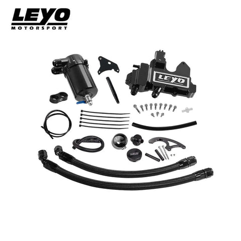 Leyo Motorsport Oil Catch Can Kit V2 Plus+ (Golf R MK7/7.5 14-20/S3 8V) — fits Volkswagen Golf Gti