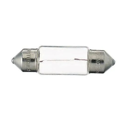 Hella Pkt 10 Festoon Globe 24V 5W Sv8.5 Base 37mm x 10.5mm