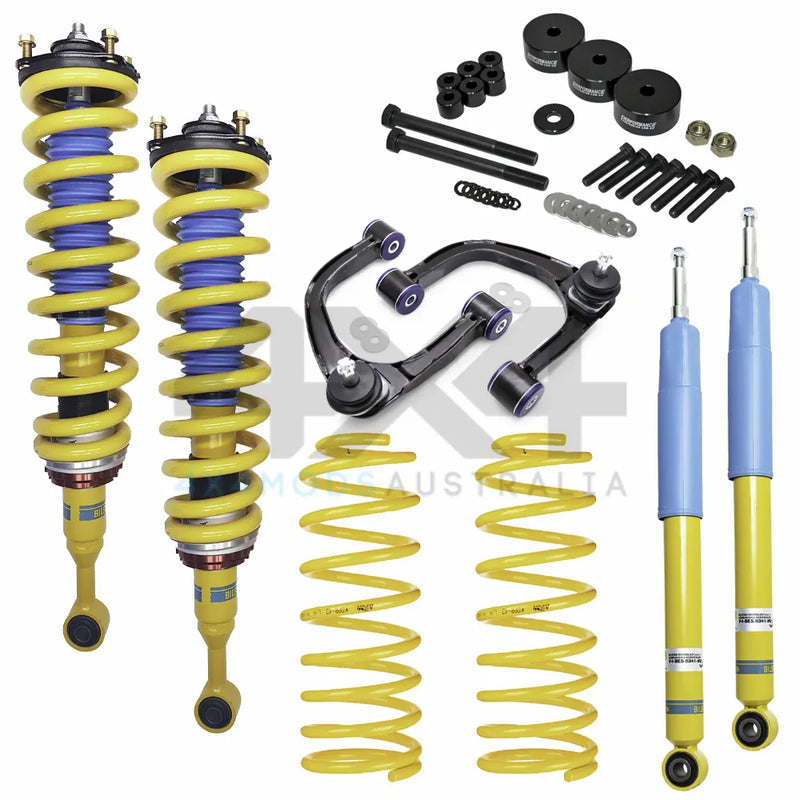 Performance Suspension Racing Bilstein 3in Lift Kit (Landcruiser 200 Series) Standard Duty Front and Extreme Heavy Duty Rear